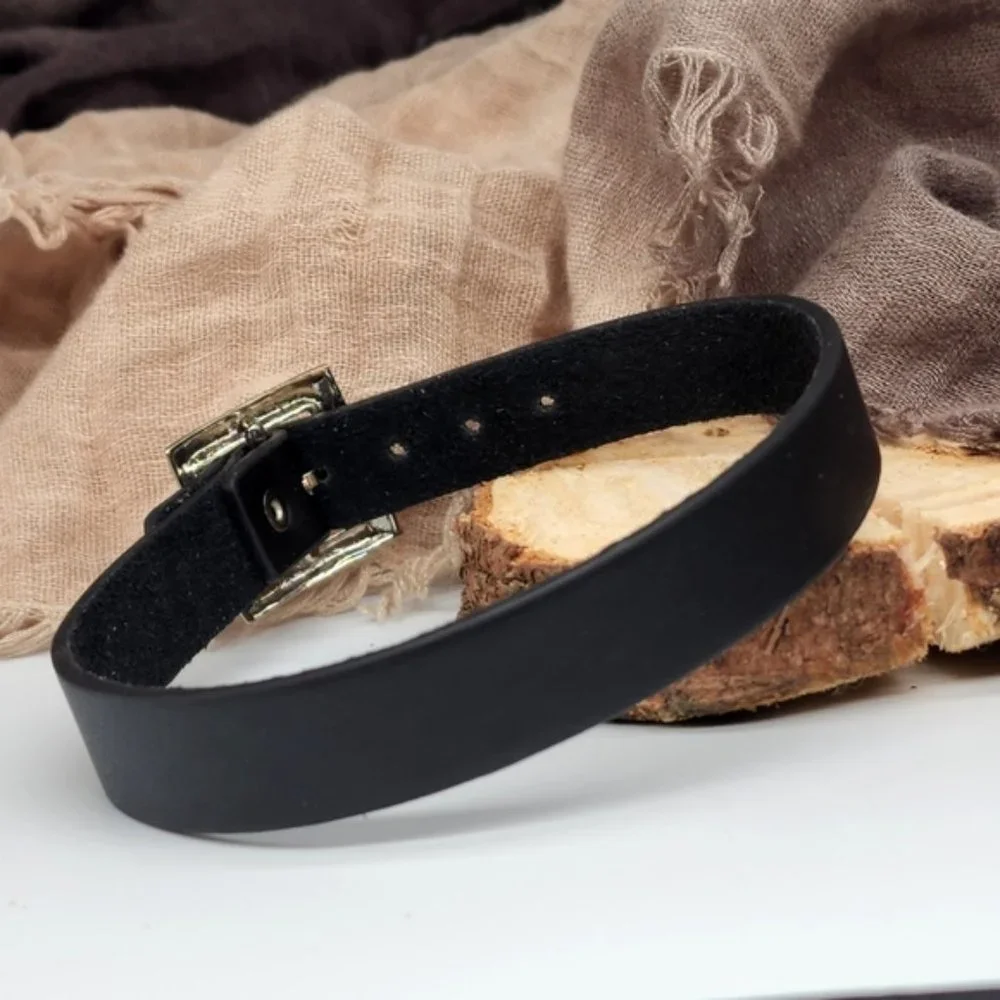 GENUINE Leather Classic CHOKER / Bracelet/Choker/Necklace